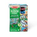 Race Track Floor Puzzle & Play Set
