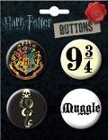 Harry Potter 4 Button Set #3