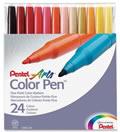 24 Color Pentel Fine Point Pen Set