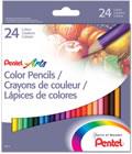 Pentel Arts Colored Pencils – Set of 24