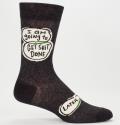 Get Shit Done Later Mens Socks