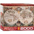 Antique World Map 2000pc Puzzle