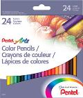 Pentel Colored Pencils 24 Set