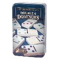 Traditions Double 6 Dot Dominoes in Tin