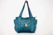 Teal Blush Travel Tote