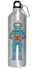 Powells Robot 24 oz Aluminum Bottle