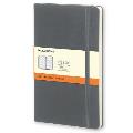 Moleskine Classic Ruled Notebook Large Hard Cover Slate Grey