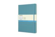 Moleskine Classic Notebook, Extra Large, Dotted, Reef Blue, Hard Cover (7.5 X 9.75)