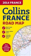 Collins 2014 France Road Map
