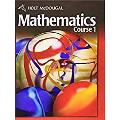 Holt McDougal Mathematics: Student Edition Course 1 2010