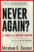 Never Again Threat Of The New Anti Semitism