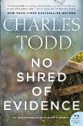No Shred of Evidence An Inspector Ian Rutledge Mystery