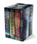 Divergent Series Four Book Paperback Box Set Divergent Insurgent Allegiant Four
