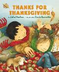 Thanks for Thanksgiving Board Book