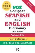 Vox Compact Spanish & English Dictionary 3rd Edition