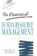 Essence Of Human Resource Management