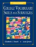 College Vocabulary Skills & Strategies