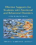 Effective Supports For Students With Emotional & Behavioral Disorders A Continuum Of Services Pearson Etext With Loose Leaf Version Access Card