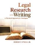 Legal Research & Writing A Practical Approach For Paralegals