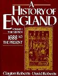 History Of England Volume 2 1688 To The Pr