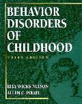Behavior Disorders Of Childhood 3rd Edition