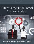 Business & Professional Communication Books A La Carte