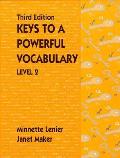Keys to a Powerful Vocabulary Level 2