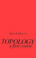 Topology A First Course 1st Edition
