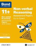 Bond 11+: Non-Verbal Reasoning: Up to Speed Papers