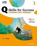 Q: Skills for Success 2e Listening and Speaking Level 1 Student Book