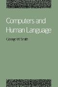 Computers and Human Language