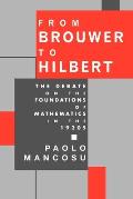 From Brouwer to Hilbert: The Debate on the Foundations of Mathematics in the 1920s
