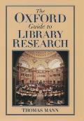 Oxford Guide To Library Research
