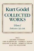 Collected Works: Volume I: Publications 1929-1936