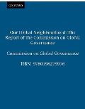 Our Global Neighborhood The Report of the Commission on Global Governance
