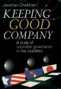 Keeping Good Company A Study Of Corporate Governance in Five Countries