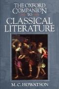 Oxford Companion To Classical Literature