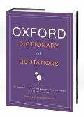 Oxford Dictionary Of Quotations 6th Edition