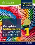 Complete Mathematics for Cambridge Secondary 1 Student Book 1