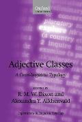 Adjective Classes
