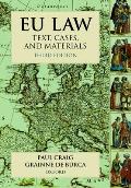 Eu Law Text Cases & Materials 3rd Edition