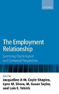 The Employment Relationship: Examining Psychological and Contextual Perspectives