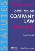 Blackstones Statutes Company Law 2006 20