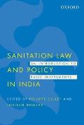 Sanitation Law and Policy in India: An Introduction to Basic Instruments