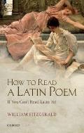 How to Read a Latin Poem: If You Can't Read Latin Yet