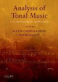 Analysis of Tonal Music Analysis of Tonal Music A Schenkerian Approach a Schenkerian Approach