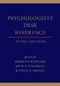 Psychologists' Desk Reference Third Edition