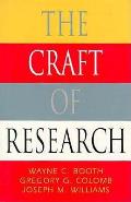 Craft Of Research