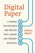 Digital Paper A Manual For Research & Writing With Library & Internet Materials