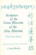 Scripture of the Lotus Blossom of the Fine Dharma
